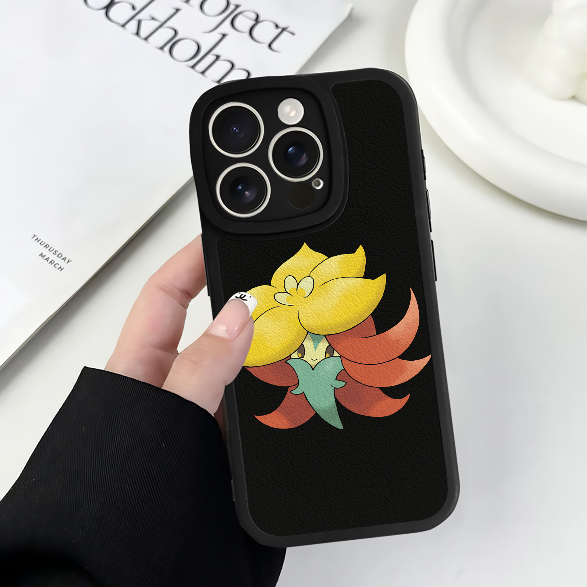 （画像用） ポケットモンスター Pokémon 【iPhone 16シリーズ対応】シリコンスマホケース（レザー調） 材質：シリコン